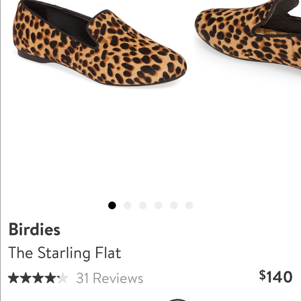 Birdies the Starling cheetah flat size 8.5 like new